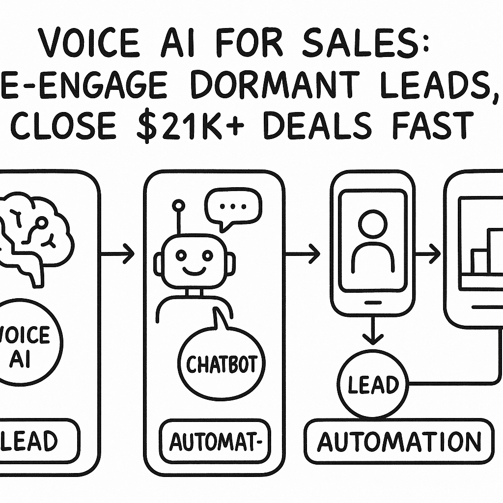 Voice AI for Sales: Re-engage Dormant Leads, Close $21K+ Deals Fast